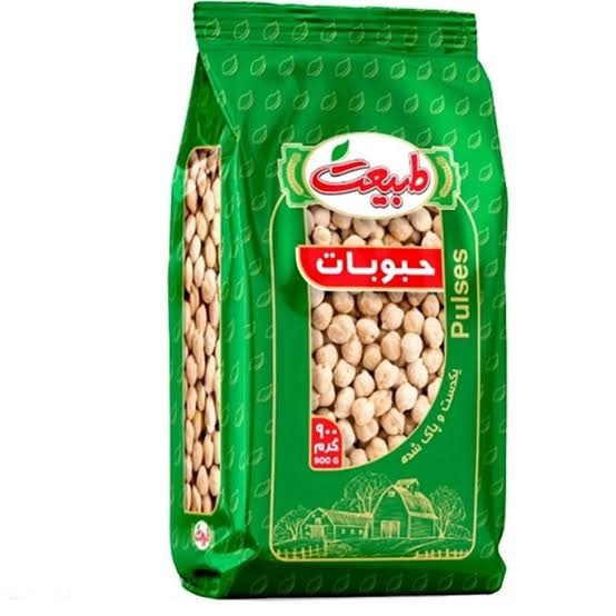 نخود پاکتی 900 گرمی طبیعت