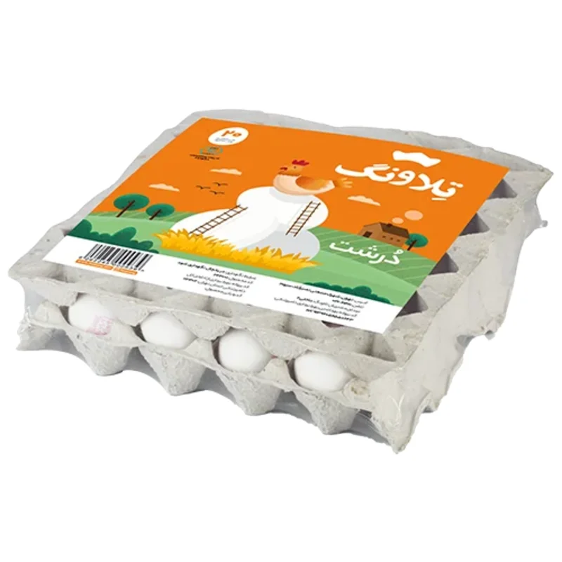 تخم‌مرغ تلاونگ (شانه 20 عددی)